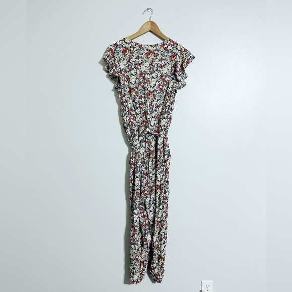Free People Ruffle Your Feathers Floral Jumpsuit - Picture 5 of 5